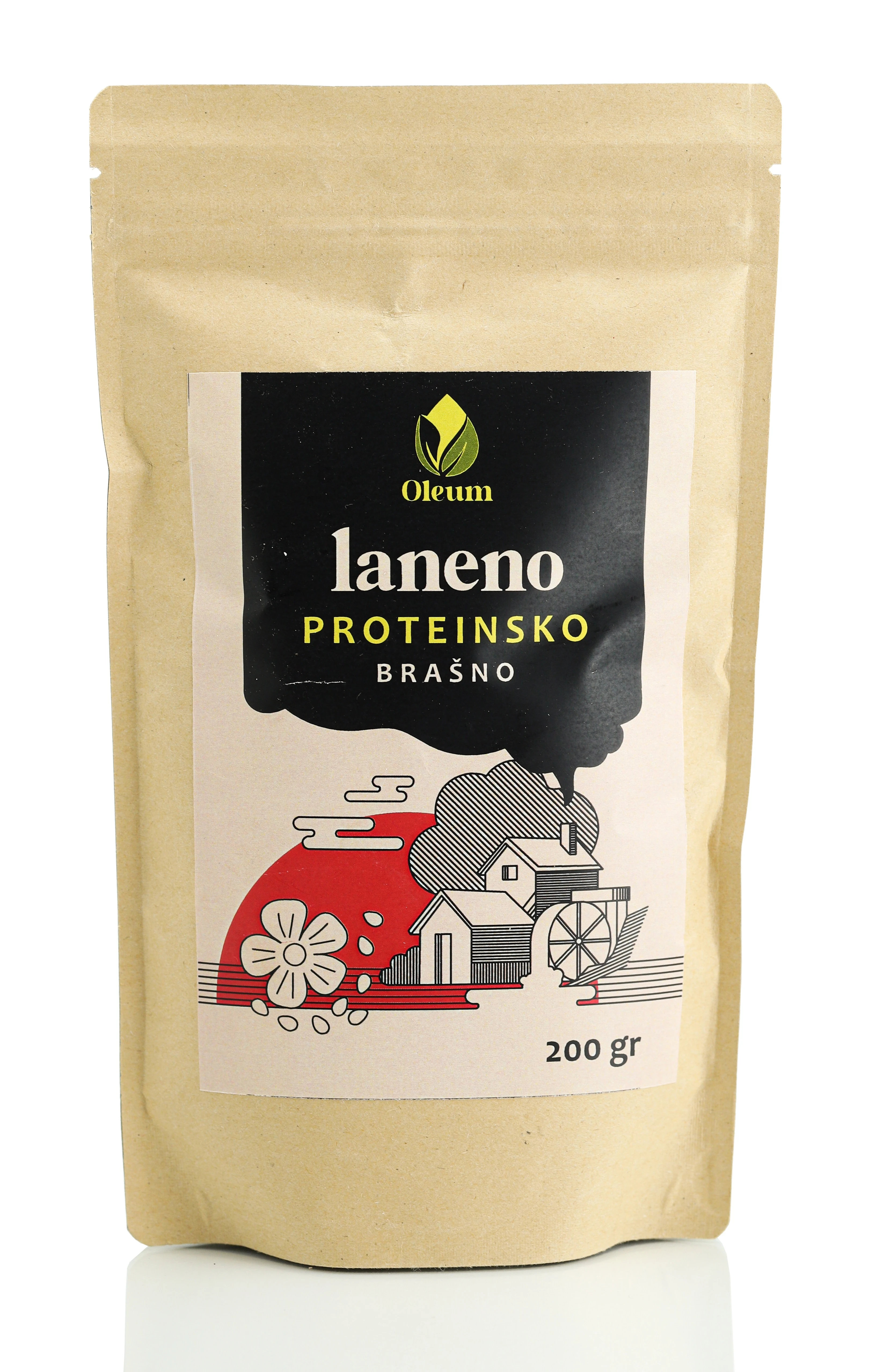 Laneno proteinsko brašno 200 g Oleum